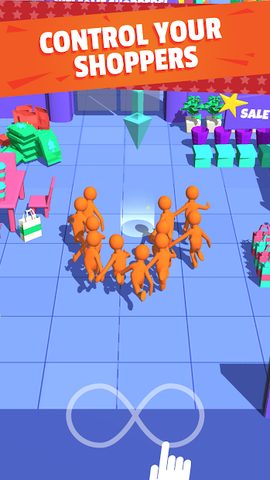 Screenshot 1: Crazy Shopping