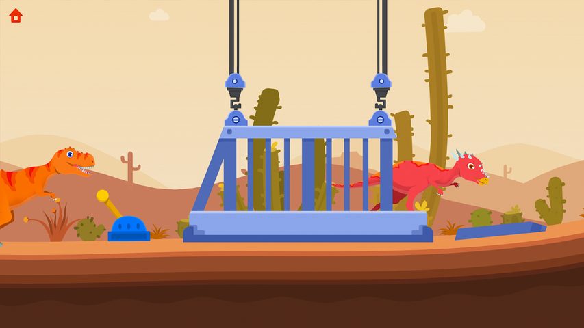 Screenshot 2: Jurassic Rescue: dinosaur game