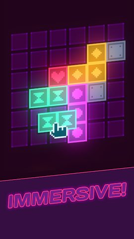 Screenshot 1: GlowGrid 2