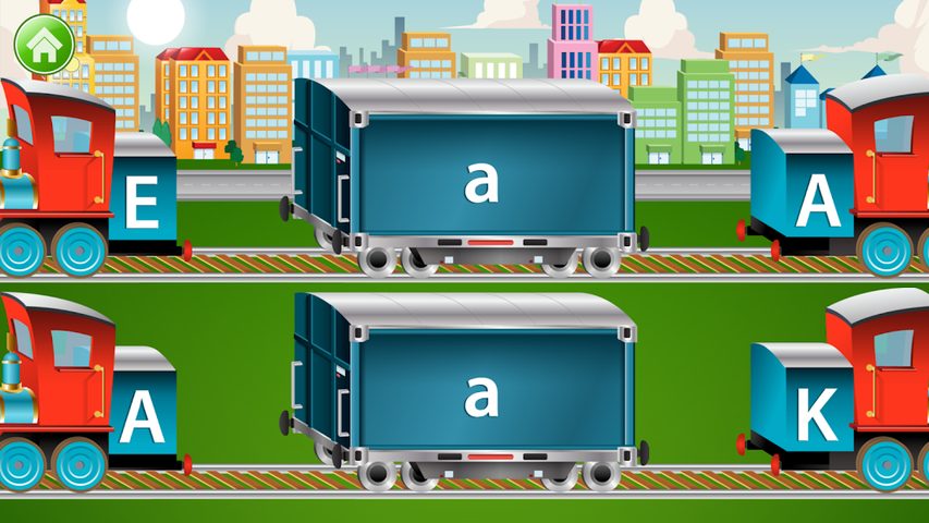 Screenshot 6: Learn Letter Names and Sounds with ABC Trains