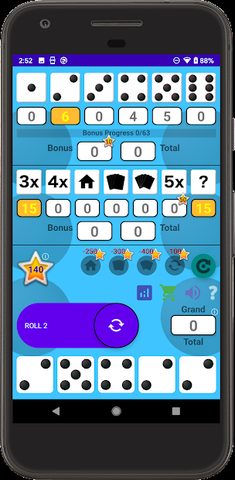 Screenshot 1: Five Dice Stars