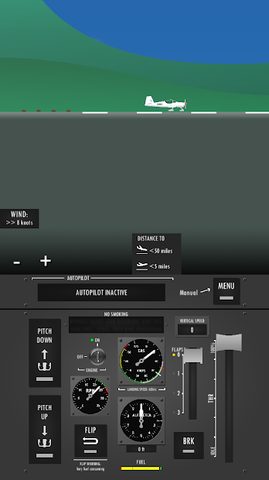 Screenshot 1: Flight Simulator 2d - realistic sandbox simulation