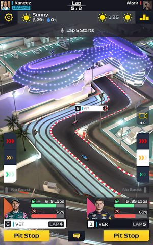 Screenshot 2: F1 Clash - Car Racing Manager