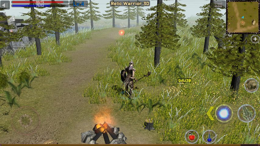 Screenshot 1: Relic Warrior 3D