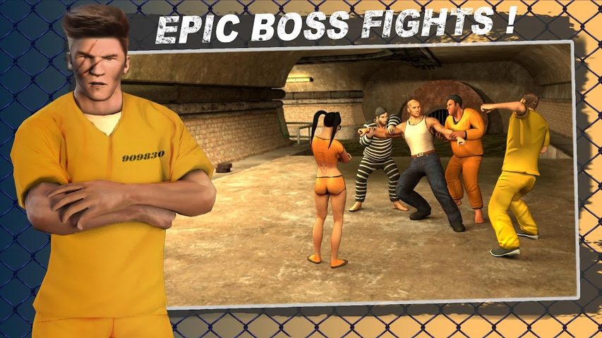 Screenshot 4: US Jail Escape Fighting Game