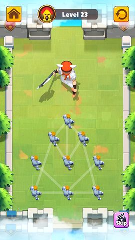 Screenshot 2: Hero One Line - Merge Puzzle