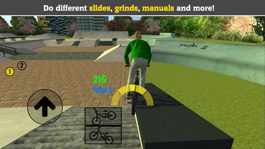 Screenshot 1: BMX FE3D 2
