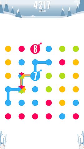Screenshot 1: Connect FRVR - Link the Spots and Defuse the Bombs