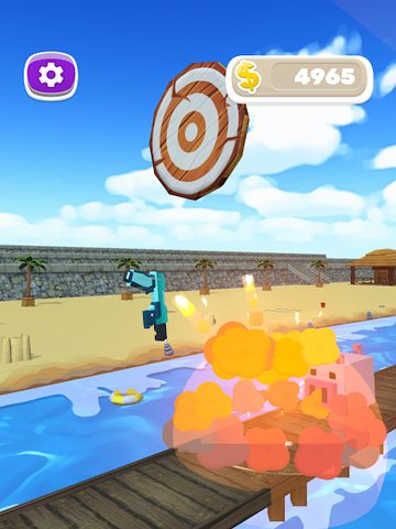 Screenshot 8: Shoot it all! - Flip the gun