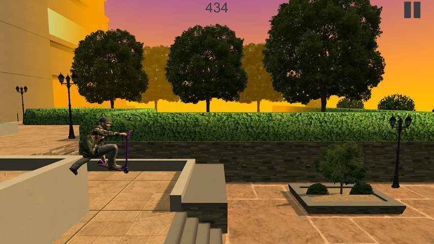 Screenshot 4: Street Lines: Scooter