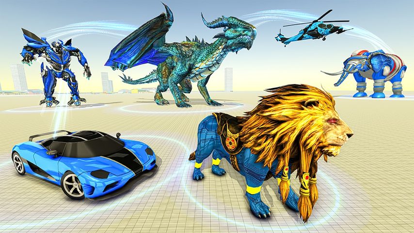 Screenshot 19: Elephant Vs Lion Robot Game