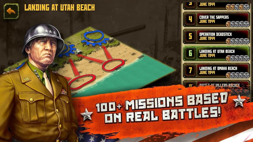 Screenshot 4: Second World War: Western Front Strategy game