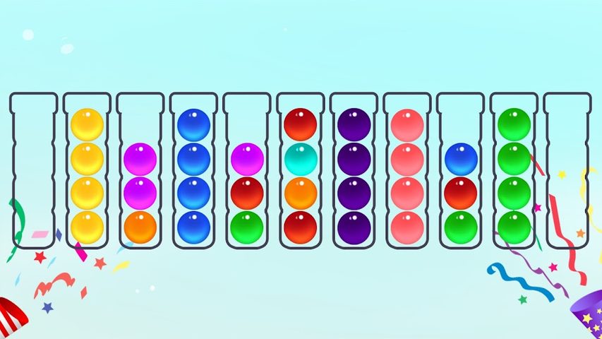 Screenshot 15: Bubble Sort Color Puzzle