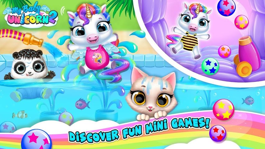 Screenshot 1: My Baby Unicorn 2