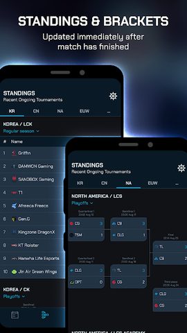 Screenshot 4: ParaScore - LoL Schedule, Scores, Standings, Stats