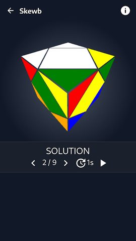 Screenshot 4: Cube Solver