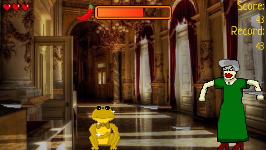 Screenshot 8: Froggy vs. Mother-in-law