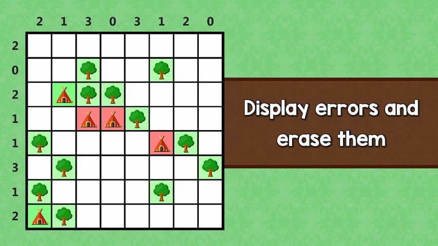 Screenshot 14: LogiBrain Tents and Trees