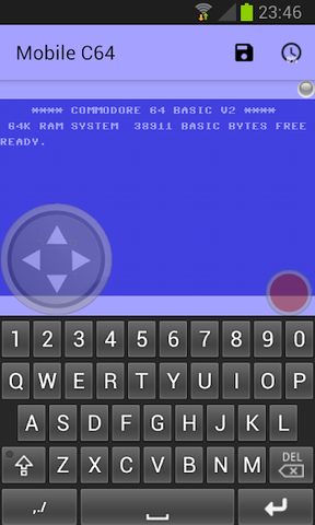 Screenshot 1: Mobile C64