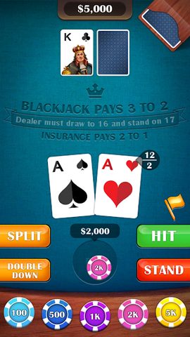Screenshot 2: Blackjack 21: casino card game