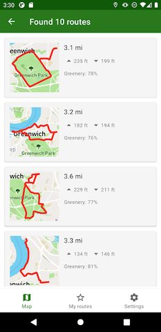 Screenshot 2: Trail Router