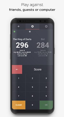 Screenshot 10: King of Darts scoreboard app