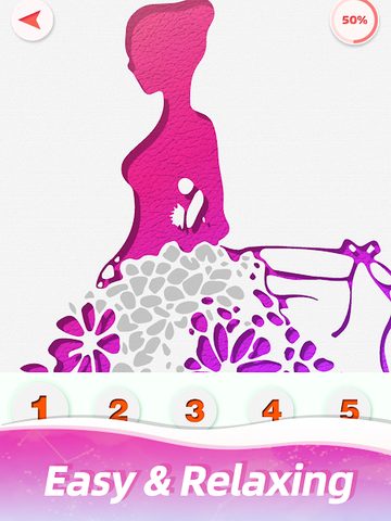 Screenshot 7: Paper Art: Unique 2D/3D Paper Carving by Number