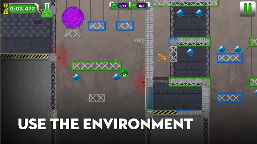 Screenshot 5: Lab Chaos - Action packed platforming speedrun