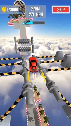 Screenshot 3: Mega Ramp Car Jumping