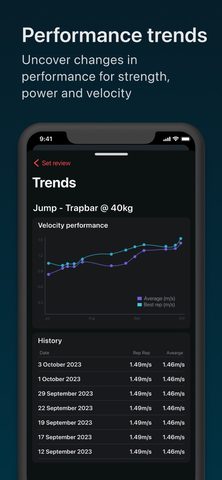 Screenshot 6: Metric VBT 4+