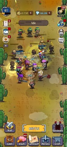Screenshot 4: Infinite Arena - PVP Idle RPG