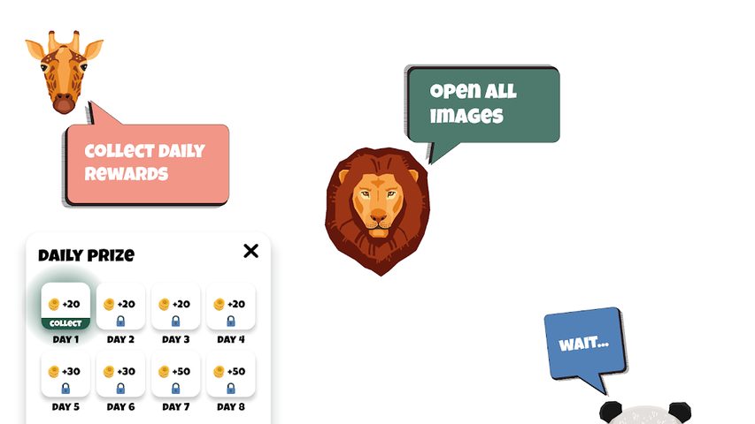 Screenshot 6: Tap it! Guess the word. Quiz & Trivia Brain Game