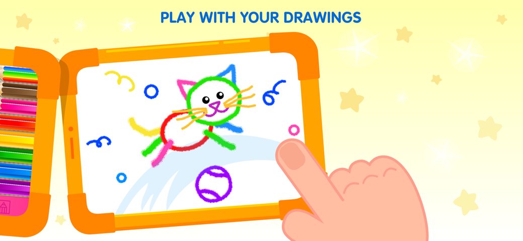 Screenshot 4: DRAWING FOR KIDS Games! Apps 2 4+