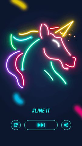 Screenshot 3: Brain it: 3D Picture by Line