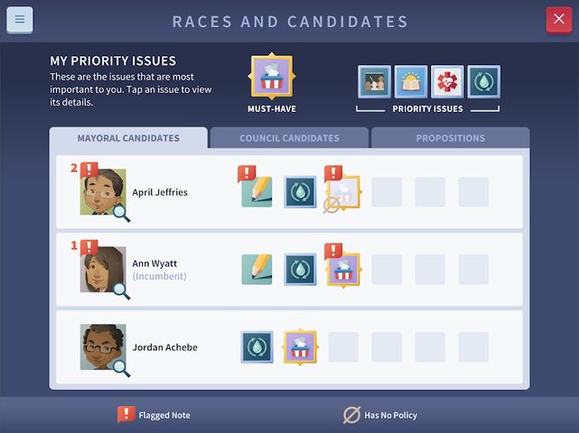 Screenshot 13: Cast Your Vote
