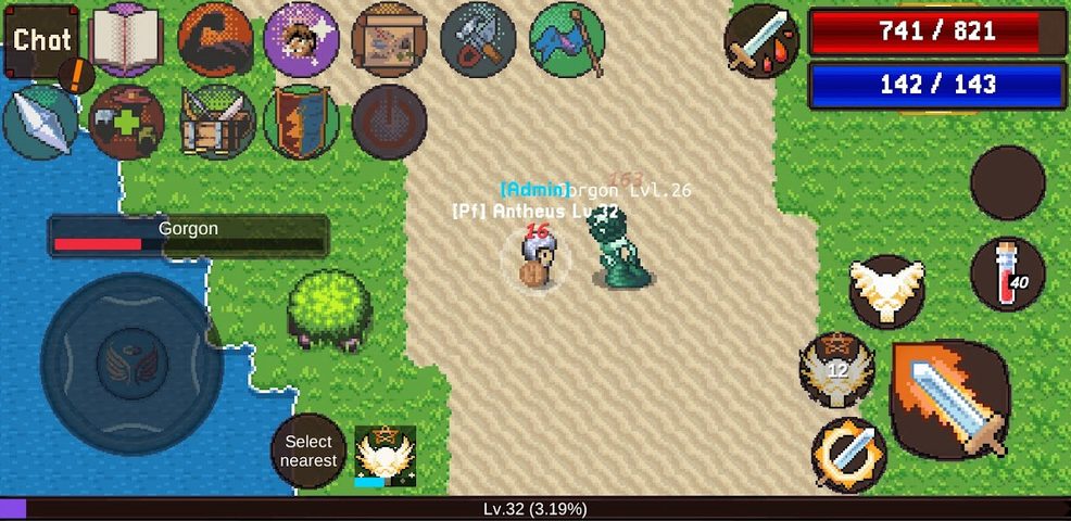 Screenshot 3: Elysium Online - MMORPG (Alpha)
