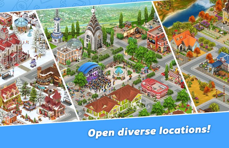 Screenshot 5: Golden Hills: City Build Sim