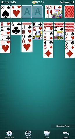 Screenshot 3: Classic Solitaire - Spider TriPeaks Solitaire