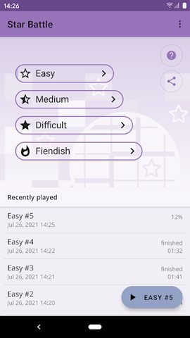 Screenshot 4: Star Battle Puzzle