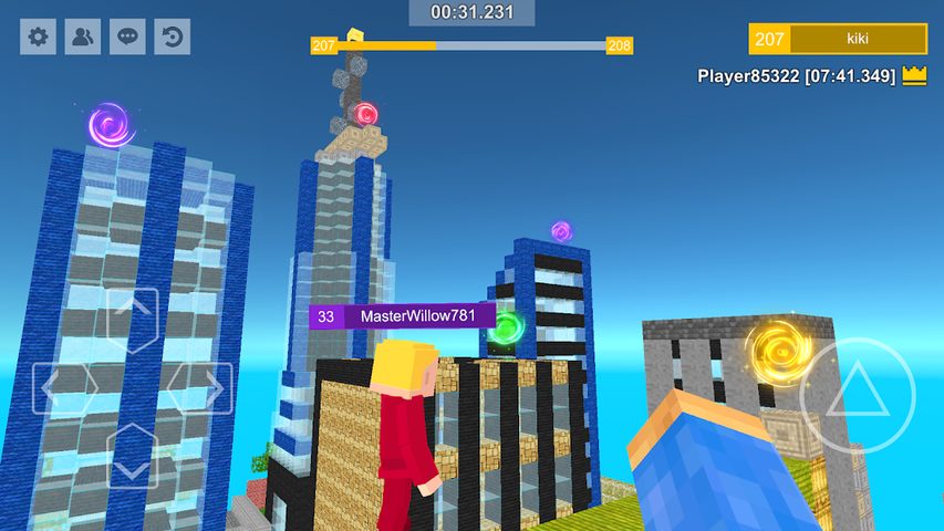 Screenshot 4: Parkour Craft: Online PvP Game