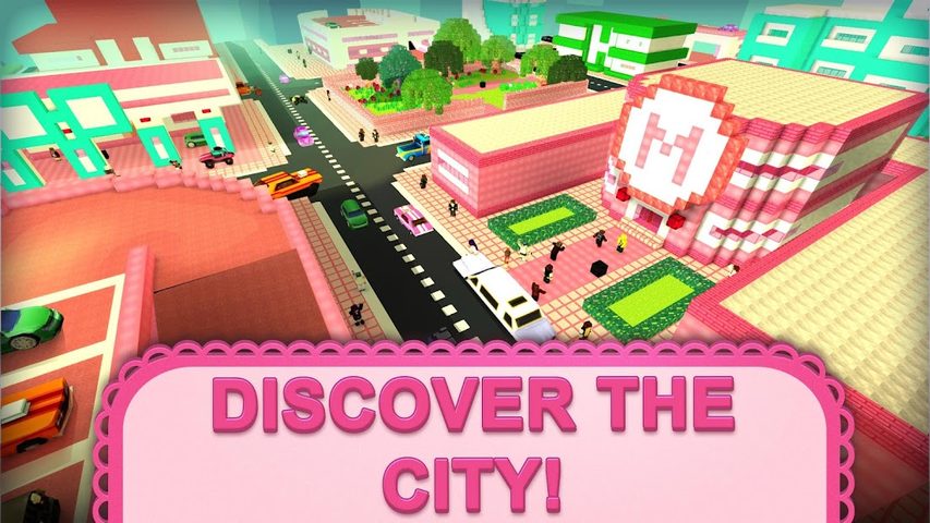 Screenshot 3: Girls Car Craft GO Parking Awesome Games For Girls