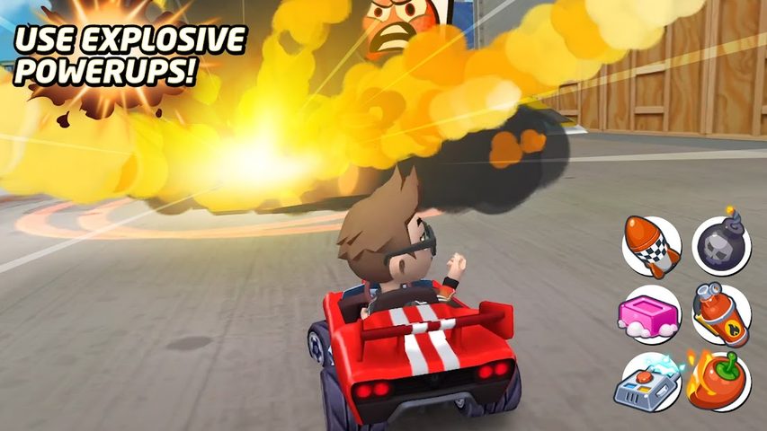 Screenshot 2: Boom Karts Multiplayer Racing