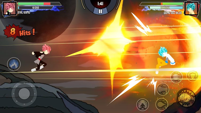 Screenshot 5: Stickman Warriors - Super Drag