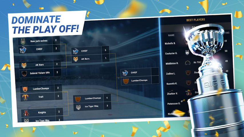 Screenshot 5: Big 6: Hockey Manager