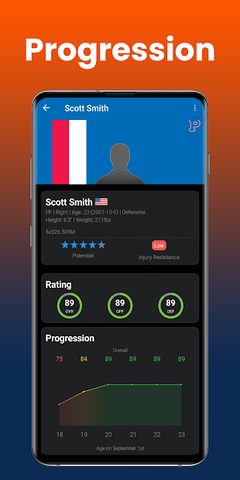 Screenshot 3: Basketball Legacy Manager 21
