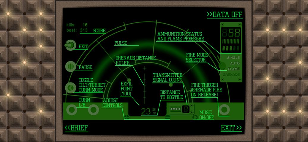 Screenshot 4: Motion Tracker - Exfil Point