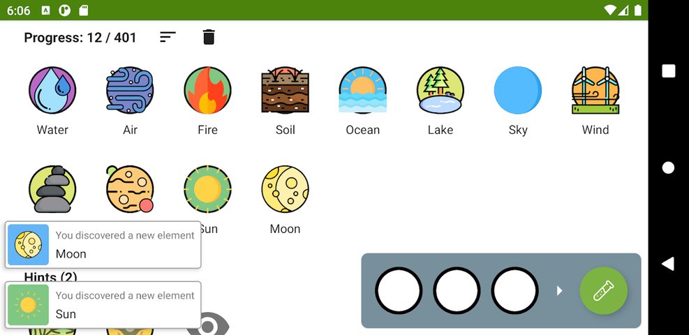 Screenshot 1: Alchemy Merge — Puzzle Game