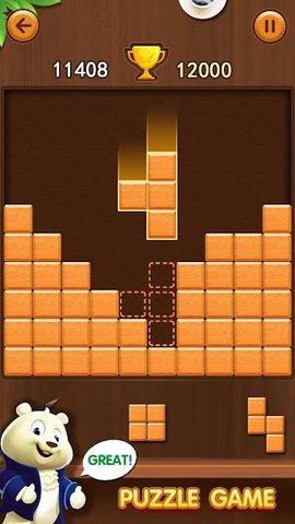 Screenshot 1: Block Puzzle Classic 2018