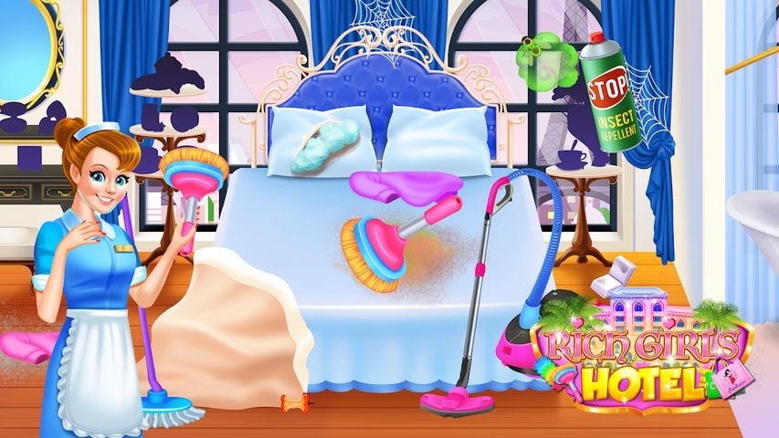 Screenshot 6: Rich Girls Hotel Shopping Game