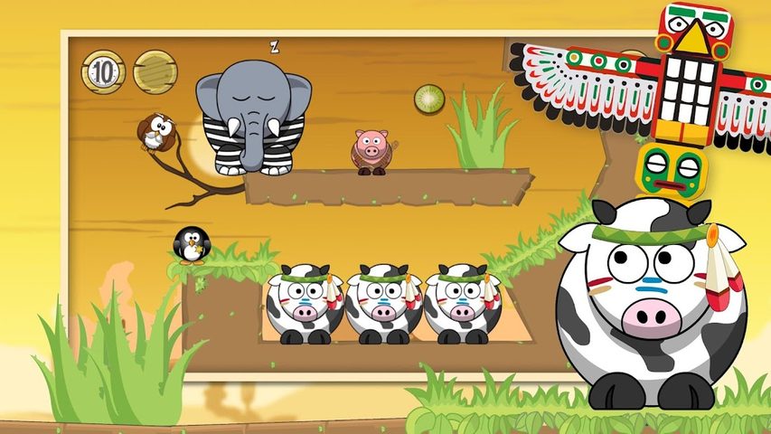 Screenshot 2: Elephant vs Animals: Physics
